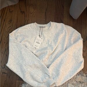 Gray Zara Sweater